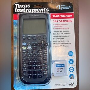 Texas Instruments T-89 Titanium CAS graphing calculator